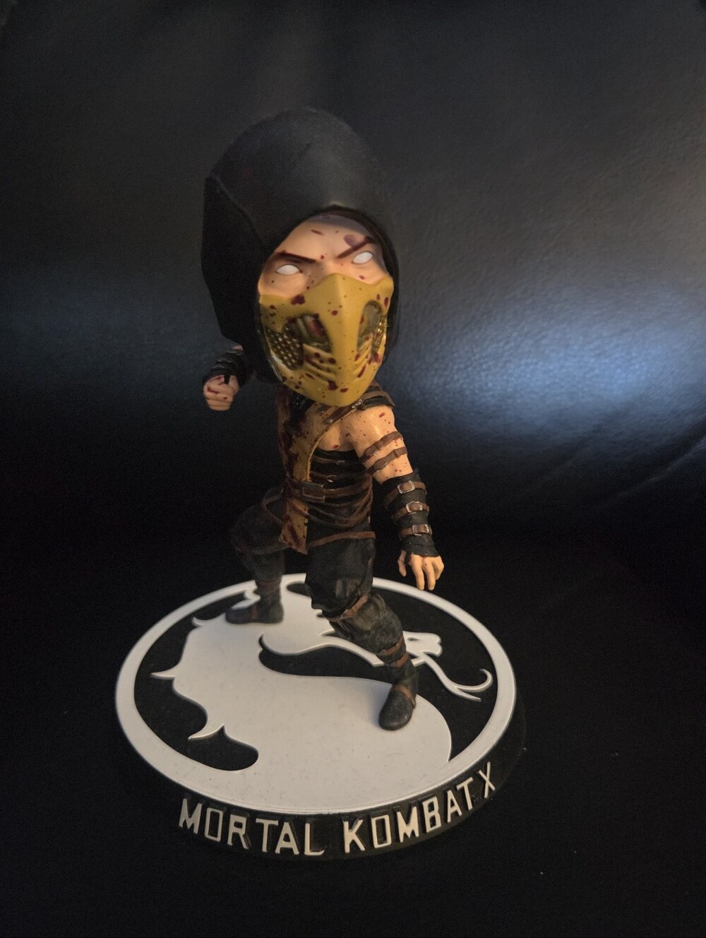 Mezco Mortal Kombat X Bloody Scorpion 6-Inch Bobblehead